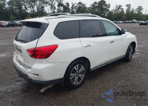 2017 Nissan Pathfinder S z USA, uszkodzony, nr VIN 5N1DR2MN5HC637058